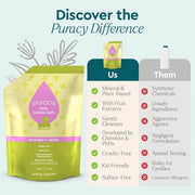 Puracy Bubble Bath for Children, Gently Scented with Real Lavender & Vanilla, 98.75% Natural Baby Bubble Bath, Plant-Based...