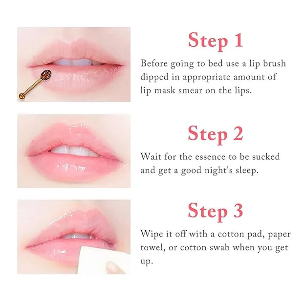 4PCS Bee Lip Balm Honey Lip Exfoliator