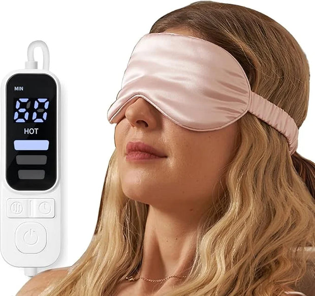 Heated Eye Mask for Dry Eyes,FSA HSA Eligible,Syndrome, MGD, Blepharitis, Stye Eye Treatment,Warm Compress for Eyes, Cool ...