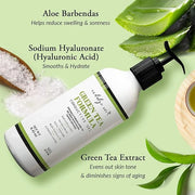 Facial Conductive Gel for Microcurrent Device with Korean Green Tea Extract, Aloe Leaf Water, Hyaluronic Acid - Primer Con...