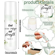 50 Pcs Bible Verse Lip Balm God