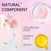 Under Eye Patches -30 Pairs Sakura Essence Eye Mask for Puffy Eyes,Reducing Dark Circles,Anti-Aging & Refreshing, Collagen...