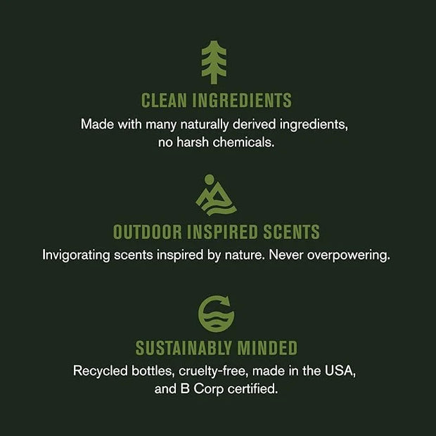 Every Man Jack Men's Body Wash Variety Pack - Includes 3 Body Washes with Natural Ingredients & Incredible Scents - Amber ...