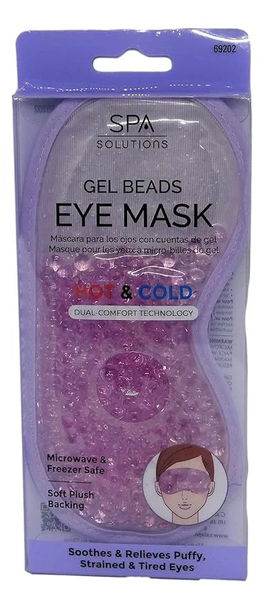 Cala Lavender gel beads eye mask - Product Image