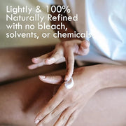 Refined Shea Butter Unscented - 100% Pure African Shea Butter for Hair & Dry Skin - Soap Base - Face & Body Moisturizer, f...