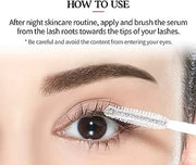 Eyelash Serum Overnight Caffeine Serum, 8 ml (pack of 2) - German product - Product Image