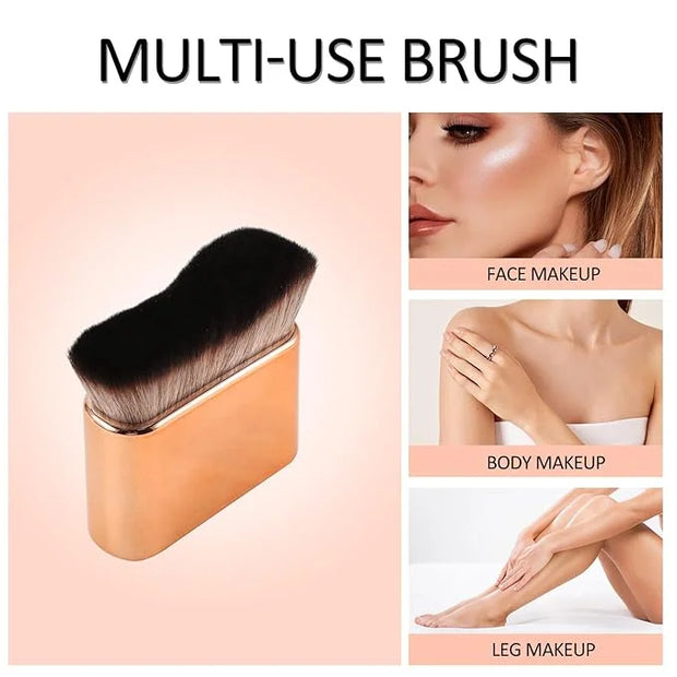 Self Tan Brush-Kabuki Brush for Body,Sunscreen Tanning Brush,Blusher,Shadow,Powder,Bronzer and Foundation Self Tanner Brus...