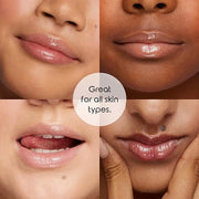 Frilliance Lip Duo Moisturizing Natural Lip Gloss Crystal Clear, Neutral Bliss, Cruelty Free Hypoallergenic All Skin Types...
