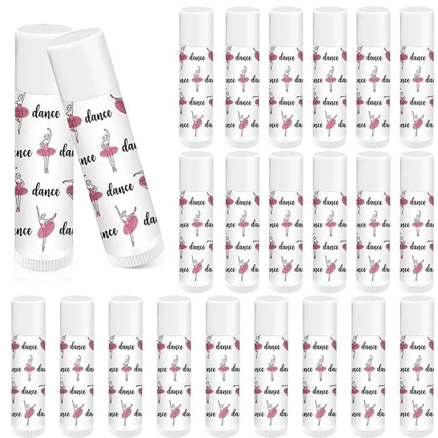 24 Pack Dance Theme Ballet Lip