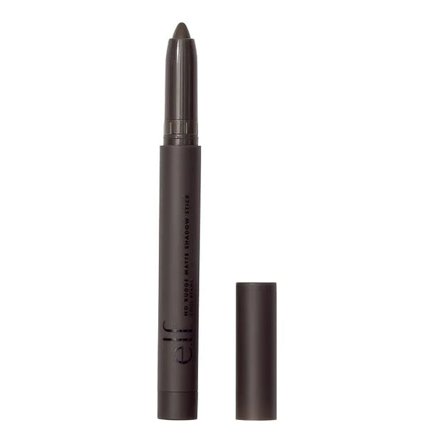 e.l.f. No Budge Matte Shadow Stick, One-Swipe Cream Eyeshadow Stick, Long-Wear & Crease Resistant, Matte Finish, Cool Bean...