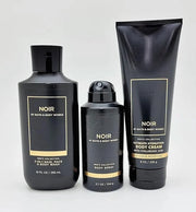 Bath & Body Works - Noir for Men 3-in-1 Hair, Face & Body Wash, Body Spray and Hydration Cream (2021) - Product Image