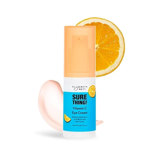 Elizabeth Mott Sure Thing Vitamin C Eye Cream – Hydrating, Brightening, Anti-Aging Eye Repair Treatment for Dark Circles &...