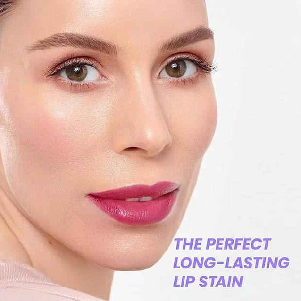 Wonderskin Wonder Blading Lip Stain Peel Off and Reveal Kit - Long Lasting, Waterproof Pink Lip Tint, Transfer Proof Natur...