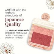 Paul & Joe Pressed Blush Palette Refill Only, Case Sold Separately, Oil-Absorbing Blush Powder, Bi-Color Face Blushes with...