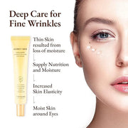 Honey Bee Collagen Fine Line Firming Eye Cream for Puffiness and Bags Under Eyes w/Vitamin C, 4 Peptides & Niacinamide | B...