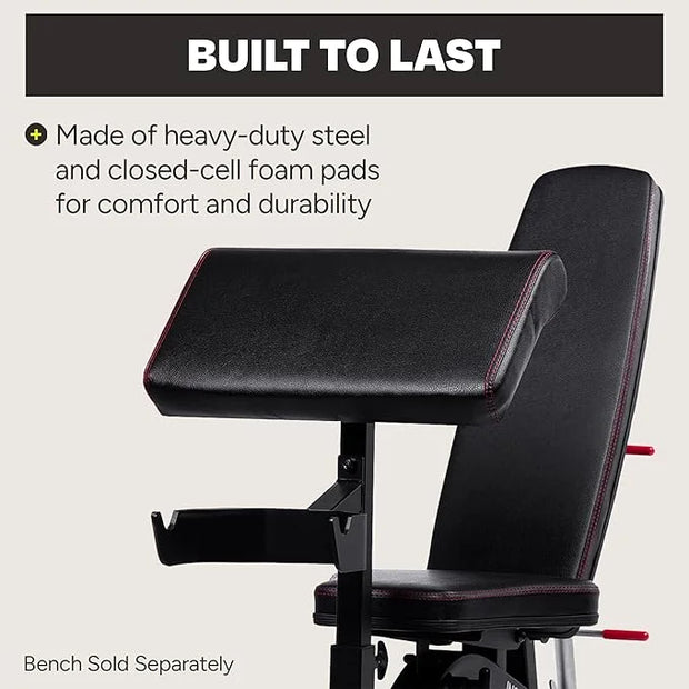 Inspire Fitness Preacher Curl Attachment - Bench Attachment FT1 Bench - Product Image