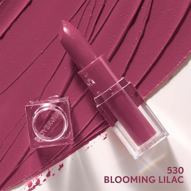 COVERGIRL Clean Lip Color, Blooming Lilac, Satin Finish, Squalane, Avocado & Aloe, Carmine-Free, Non-Drying, 0.12oz - Prod...