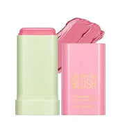 Multi-Use Cream Blush Stick,2-in-1 On-the-Go Blush for Cheek and Lip Tint,Waterproof Hydrating Tinted Solid Moisturizer Bl...