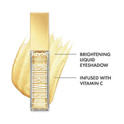 NYX PROFESSIONAL MAKEUP Ultimate Glow Shots, Liquid Eyeshadow, Long-Lasting Shimmer Eye Shadow with Vitamin C - Lemon Slay...