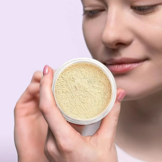 Mineral Powder Foundation for Sensitive Skin, Powder Sunscreen with SPF 26, All Natural Ingredients, Anti-oxidant protecti...