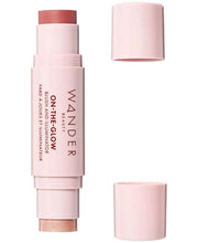 Wander Beauty On-the-Glow Blush and Illuminator - Sienna Sunset/Nude Glow - 7-in-1 Hydrating Cream Blush & Highlighting St...