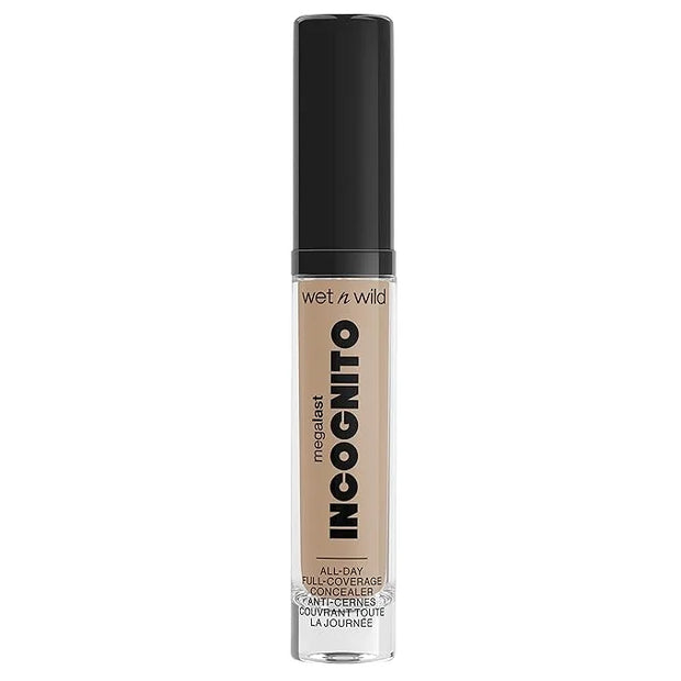 wet n wild Mega Last Incognito All-Day Full Coverage Liquid Matte Concealer, Medium Golden, 0.18 Ounce - Product Image