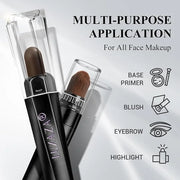 10PCS Eyeshadow Stick,Shimmer And Matte Brown Metallic Cream Eyeshadow Pencil Crayon with Smudge-proof & Waterproof,Eye Br...