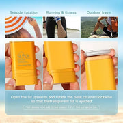 Sunscreen Stick for Face Spf50+ Sunblock Pa++++ Outdoor Water-Resistant Face & Body Solid Sunstick No Eye Irritation Trave...