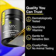 Lumin Instant Dark Circle Corrector for Men (Not A Concealer), Reduce The Look of Dark Circles, Puffiness, Under Eye Men M...