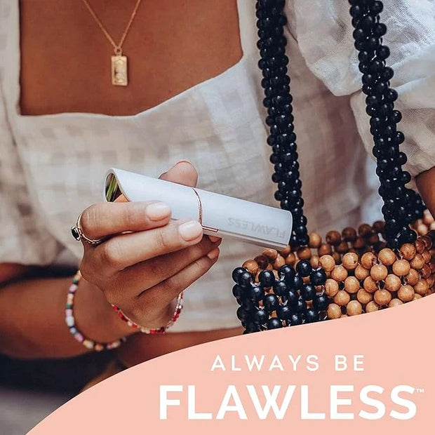 Finishing Touch Flawless Women's Painless Hair Remover, Blush/Rose Gold - Product Image