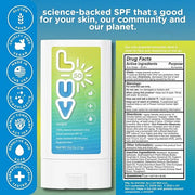 Swipe! SPF 50 Mineral Sunscreen Stick, Broad-Spectrum Protection Against UVA & UVB Rays, Perfect For Everyday Activities &...