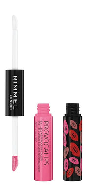 Rimmel London Provocalips 16hr Kiss-Proof Lip Color Bundle - 200 I'll Call You & 420 Berry Seductive, 14 fl.oz. Each - Pro...
