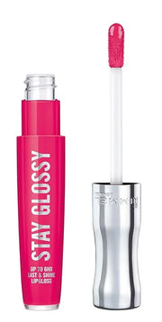 Rimmel Stay Glossy Lip Gloss - Non-Sticky and Lightweight Formula for Lip Color and Shine - 360 The Future is Pink, .18oz ...