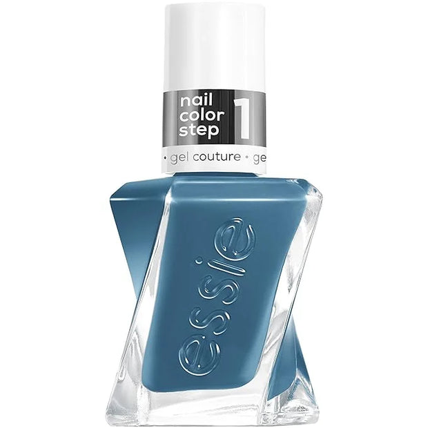 essie gel couture, Long-Lasting Nail Polish, 8-free Vegan, Fashion Freedom, Blue, Cut Loose, 0.46 fl oz - Product Image