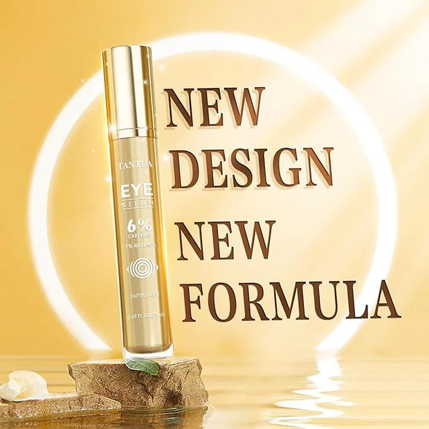6% Caffeine Eye Cream for Puffy Eyes & Dark Circles, 1% Retinol Eye Serum for Under Eye Bags, Anti-Aging Eye Treatment for...