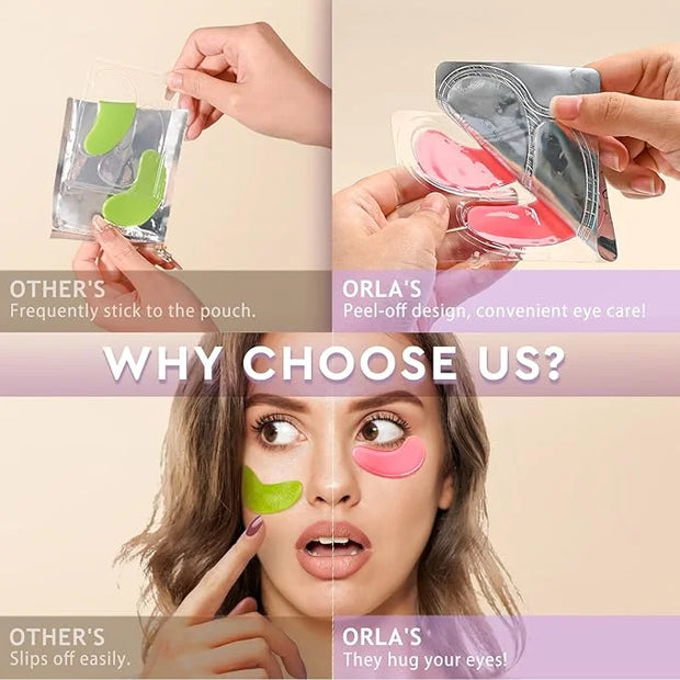 Under Eye Patches,30 Pairs Eye Mask Skin care for Dark Circles, Puffy Eyes, Under eye Bags,Wrinkles,Eye Treatment Skin Car...