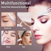 2025 Rechargeable Nose and Ear Hair Trimmer for Women Men – Painless Facial and Eyebrow Hair Remover, Dual-Edge Blades, IP...