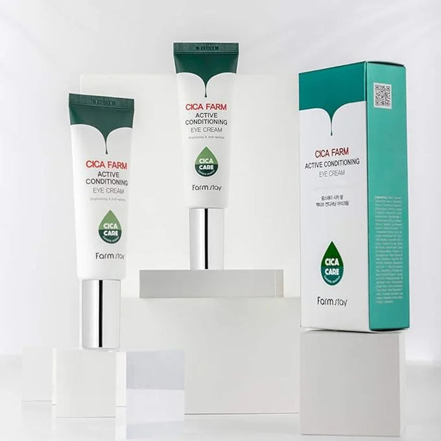 FARMSTAY CICA FARM ACTIVE CONDITIONING EYE CREAM - Product Image