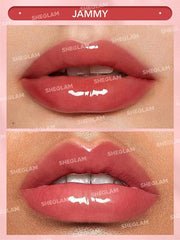 SHEGLAM Glaze Daze Lip Gloss Shiny Tinted Lip Gloss High Gloss Finish Plumping Lip Care Nourishing Not Easy to Fade Liquid...