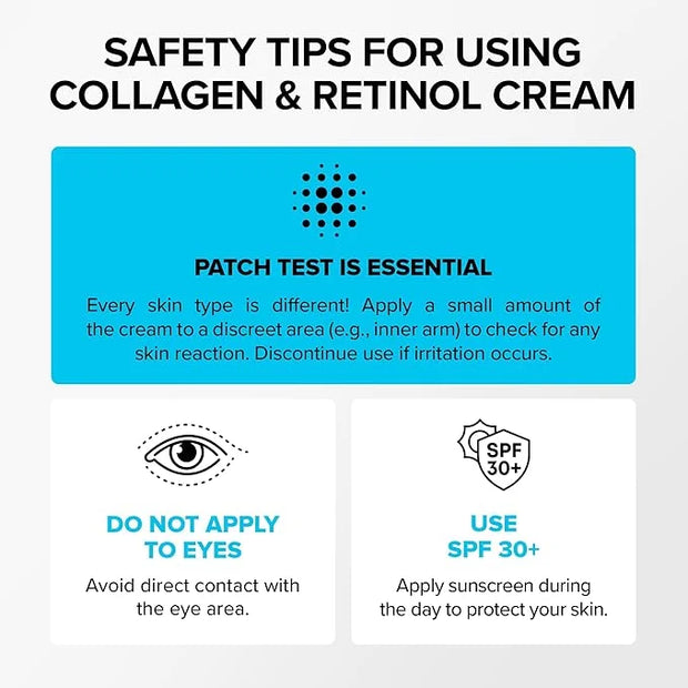 SimplyVital Collagen, Retinol & Hyaluronic Acid Cream - Anti-Aging Retinol Cream for Face, Neck & Décolleté - Made in USA ...