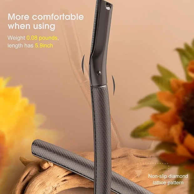 Dermaplane Razor for Women Face with 20PCS Blades,Professional Facial Razors for Peach Fuzz and Eyebrow Hair Removal,Stain...