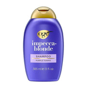 OGX Impecca-Blonde Purple Toning Shampoo, 13 fl oz - Product Image