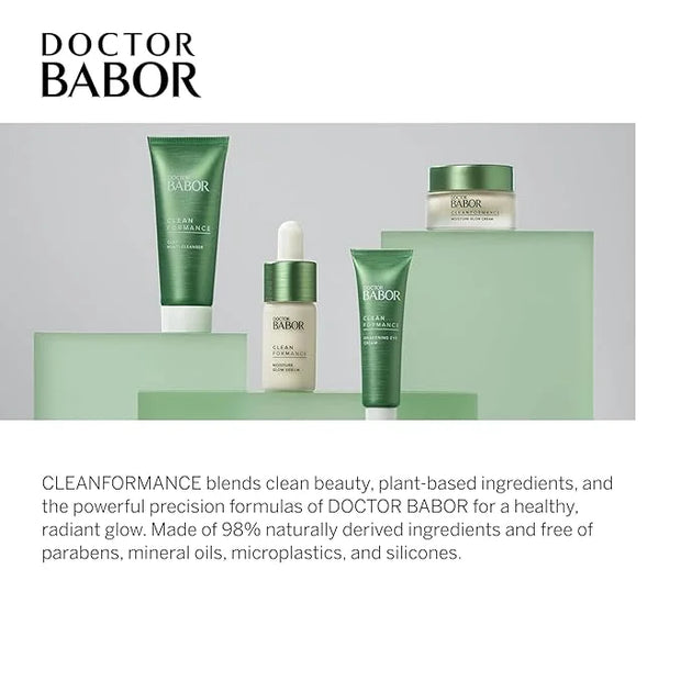 BABOR CLEANFORMANCE Moisture Glow Cream, Lightweight Daily Moisturizer with Light-Reflecting Pigments, Instant Glow and Hy...