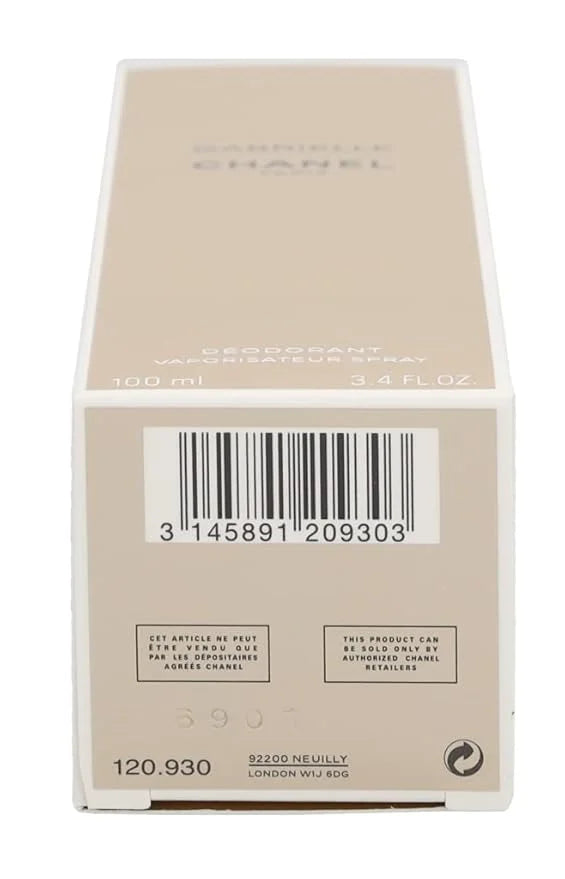 Chanel Gabrielle Deodorant Spray 3.4 Ounces - Product Image
