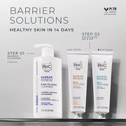 RoC Barrier Renew Day Cream with SPF 30, Moisturizer with Ceramides & Prebiotics to Protect Skin Barrier, (2.5 oz) with Re...
