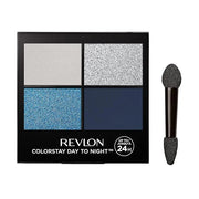 REVLON ColorStay Day to Night Eyeshadow Quad, Longwear Shadow Palette with Transitional Shades and Buttery Soft Feel, Crea...