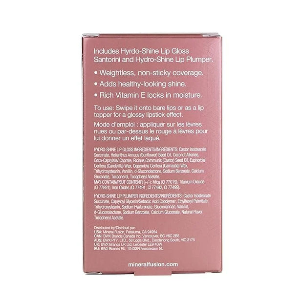 Mineral Fusion Twice As Fun, Hydro-Shine Lip Gloss Duo (Pack of 2) - Product Image