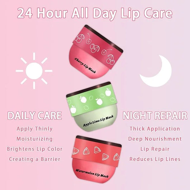 3 Pcs Bee Lip Balm Honey Lime)