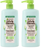 Garnier Whole Blends Coconut Water & Aloe Vera Refreshing Conditioner for Normal Hair, 26.6 Fl Oz, 1 Count (Packaging May ...