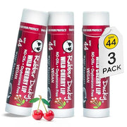 Rubber Ducky | Lip Sunscreen, Lip Balm with SPF 44, Water Resistant Sunscreen Lip Balm | Vegan, Untinted, Cherry Flavor, w...